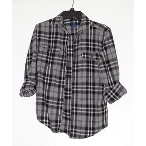 George Flannel Button-Down